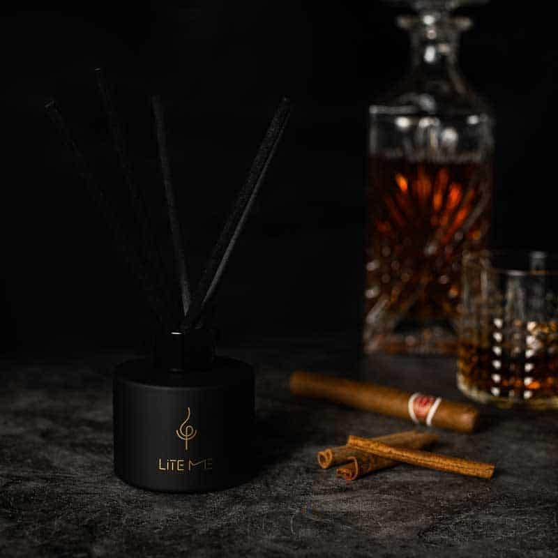 Matt Black Reed Diffuser 100ml - LiteMe